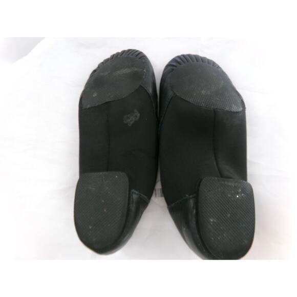 Dance Jazz Shoes DanzNMotion Black Adult 7M Stretch Leather Pull On Split Sole - Picture 6 of 6
